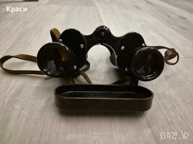 Бинокъл Leitz Wetzlar BIDOX 6x30 Немска оптика. С дилърска маркировка, снимка 2 - Други ценни предмети - 52565615