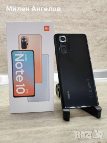 Xiaomi Redmi Note 10 Pro, 6+2 GB RAM, 128 GB ROM + 64 GB SD Card, снимка 4 - Xiaomi - 52911812