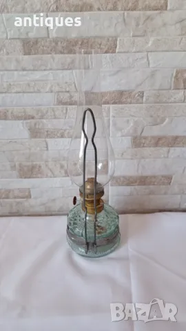 Стара газена лампа - българско производство от соц-а, снимка 4 - Антикварни и старинни предмети - 48613474