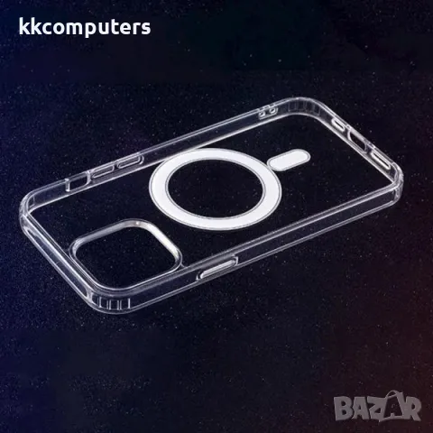 Калъф силикон Anti Shock MagSafe 1,5мм /Прозрачен/ за Samsung S24 Ultra Баркод : 3131343, снимка 2 - Калъфи, кейсове - 48700728