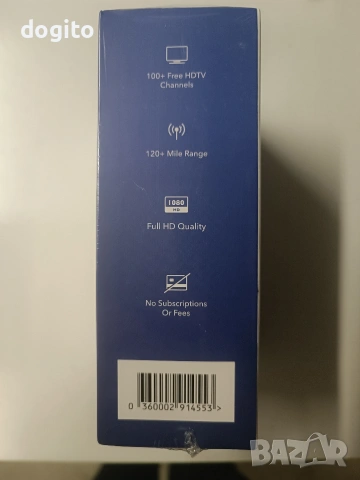 Цифрова антена за телевизия HDTV, снимка 3 - Приемници и антени - 53369302