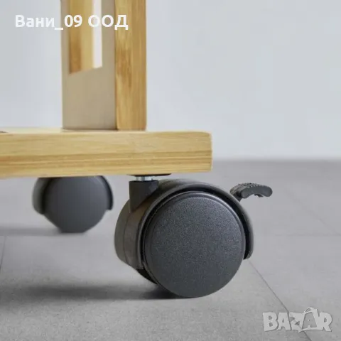 Етажерка за баня от бамбук и МДФ , снимка 6 - Етажерки - 49729295