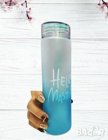 500 мл градиентна цветна бутилка за вода, снимка 11 - Буркани, бутилки и капачки - 52840541