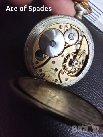 Джобен часовник Junghans, снимка 3 - Антикварни и старинни предмети - 37593195