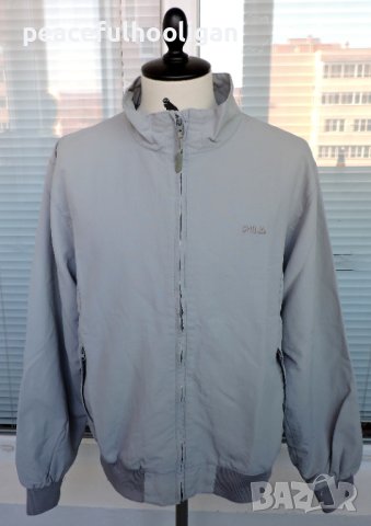 Fila Grey Track Jacket - мъжко сиво спортно горнище размер XL 