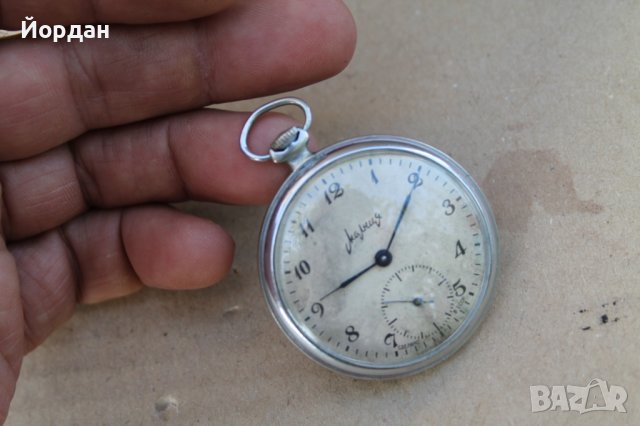 СССР джобен часовник ''Молния'', снимка 6 - Мъжки - 42462039