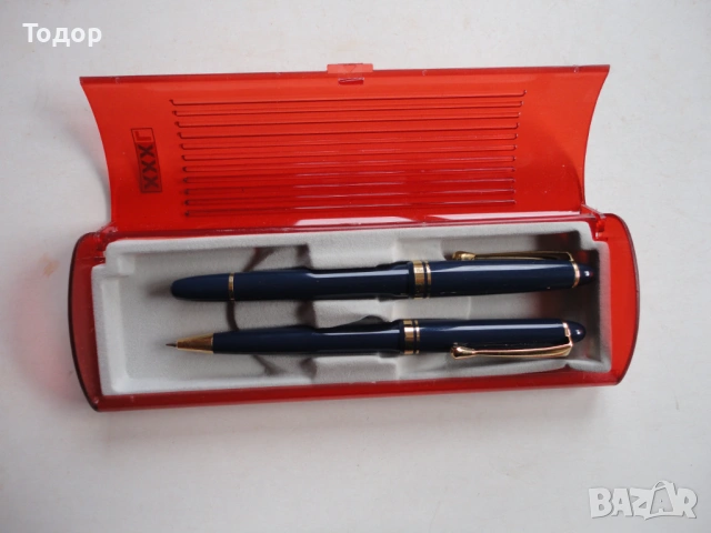 Немски комплект Писалка и Химикал Iridium Point в кутия