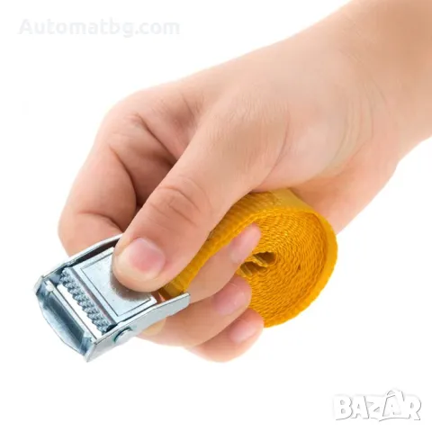 К-т колани за притягане на товари Automat, 25мм х 2,5м, До130кг, снимка 3 - Аксесоари и консумативи - 49422458