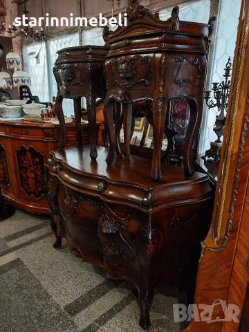 Италиански комплект Луи 15, снимка 9 - Шкафове - 56521269
