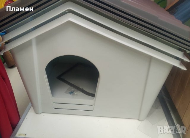 Пластмасова кучешка, къща колиба 3 размера ARTPLST, снимка 3 - За кучета - 38209411