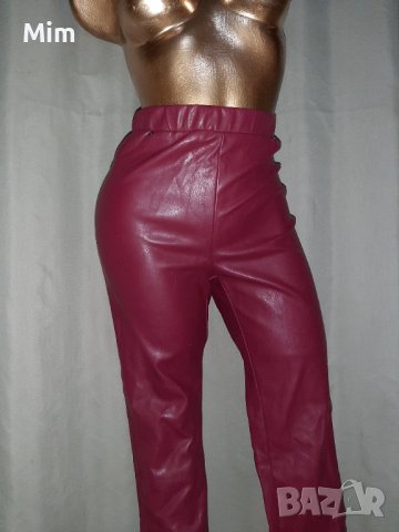 L Кожен клин бордо @, снимка 2 - Клинове - 38530081