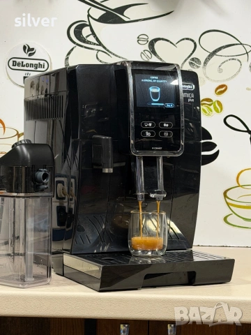 Кафемашина кафе автомат delonghi dinamica plus Bluetooth с гаранция, снимка 8 - Кафемашини - 53376994