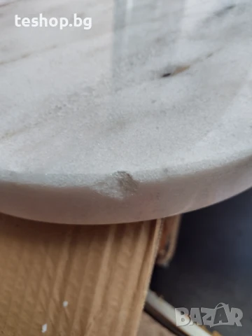 Лампа със стойка тип дъга оранжева с 2 плафона преоценен продукт, снимка 7 - Настолни лампи - 50989176