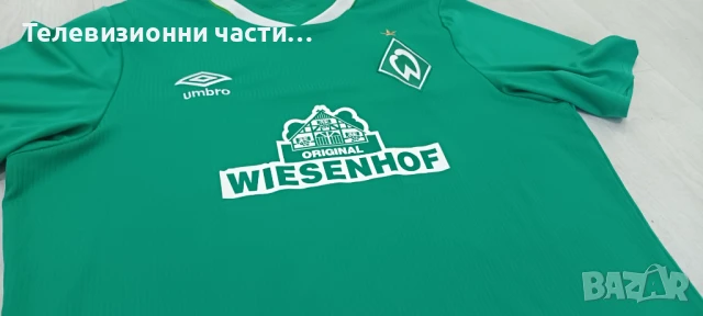 Футболна тениска фланелка Werder Bremen 2019/2020 домакниски екип Umbro RN141377 Вердер Бремен, снимка 10 - Спортни дрехи, екипи - 50840167