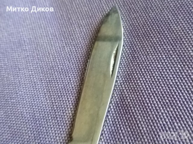Старо немско ножче от соца без луфт с две отварачки-110х55мм, снимка 7 - Ножове - 39164338