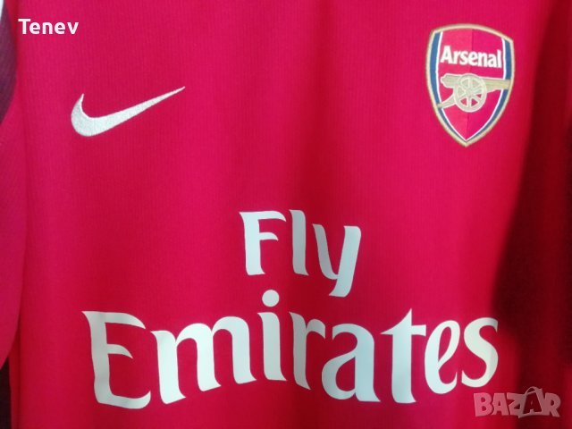 Arsenal Van Persie мачова оригинална с автограф тениска фланелка Арсенал Ван Перси Nike , снимка 5 - Тениски - 42877132