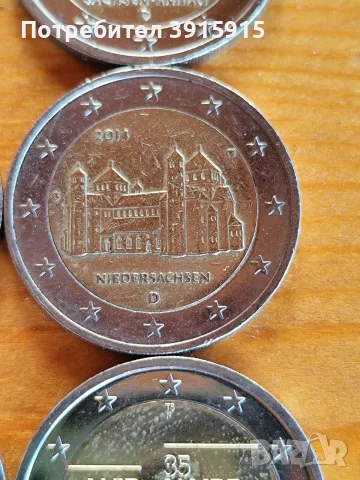 Монети по 2 евро от различни държави , снимка 3 - Колекции - 53341141
