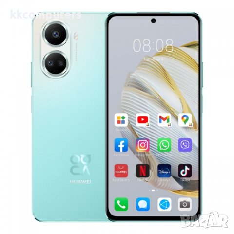 Huawei Nova 10 SE Green, BNE-LX1, 128GB, 8GB RAM Смартфон