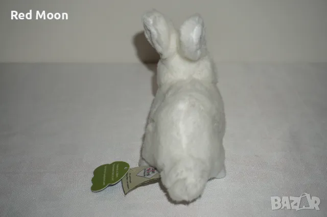 Бял Плюшен Заек 17см, снимка 8 - Плюшени играчки - 47390306