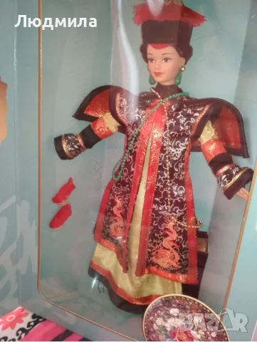 Барби Mattel Китайската императрица (Chinese Empress Barbie) от колекцията "Великата ера", снимка 2 - Кукли - 56066613