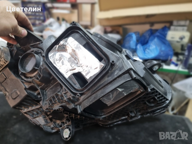 Ляв фар за Mercedes C W205 Multibeam lqv far мерцедес 205 ц класа, снимка 10 - Части - 52950228