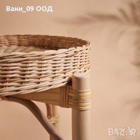 Ратаново нощно шкафче , снимка 4 - Шкафове - 40442046