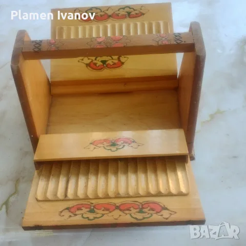 дървена кутия за цигари