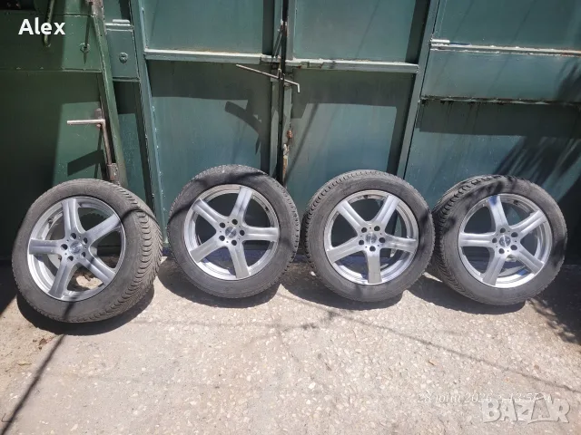 Джанти с гуми Michelin  17 цола смъкнати от Пежо. 7J  x  17   H2     , снимка 9 - Гуми и джанти - 56074523