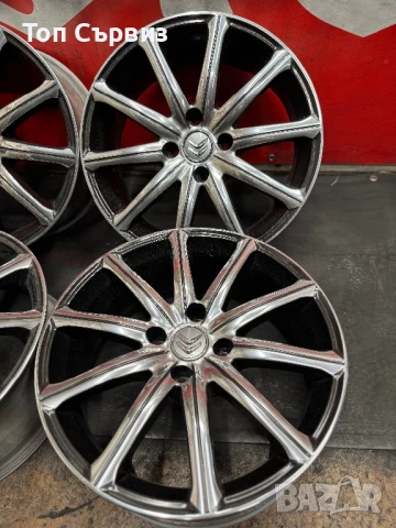 Алуминиеви джанти за Пежо и Ситроен, 17 цола, 4х108, снимка 5 - Гуми и джанти - 51030704