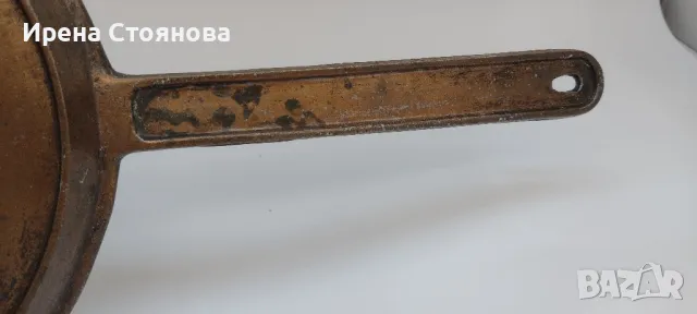 Винтидж, декоративен тиган с медно покритие., снимка 7 - Антикварни и старинни предмети - 48176532