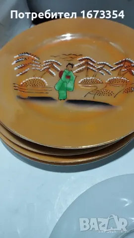 Японски. чинии( порцелан), снимка 2 - Антикварни и старинни предмети - 49508781