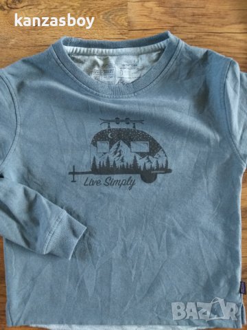 Patagonia Simply Uprisal Crew Sweatshirt Blue - страхотна дамска блуза, снимка 5 - Блузи с дълъг ръкав и пуловери - 37076898