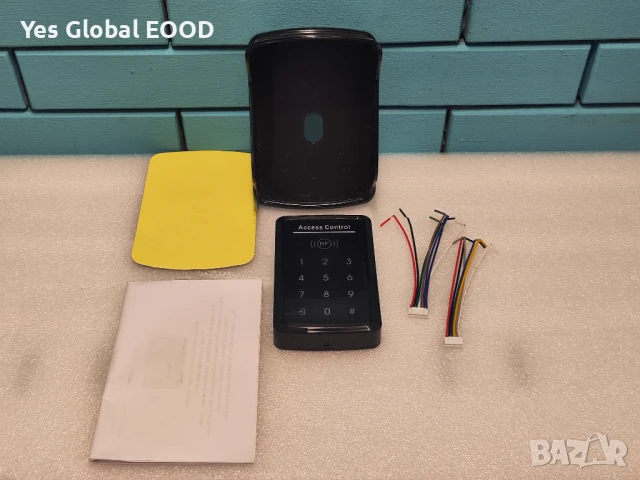 KingGo контролер за достъп с карта и парола – метален корпус  Основни характеристики:  2-в-1 устройс, снимка 1