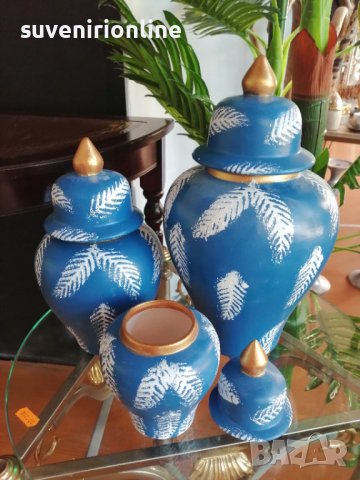 Вази с капак , снимка 2 - Вази - 37308381