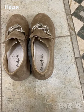 Дамски обувки- номер 38,естествен велур, снимка 5 - Дамски елегантни обувки - 48082125