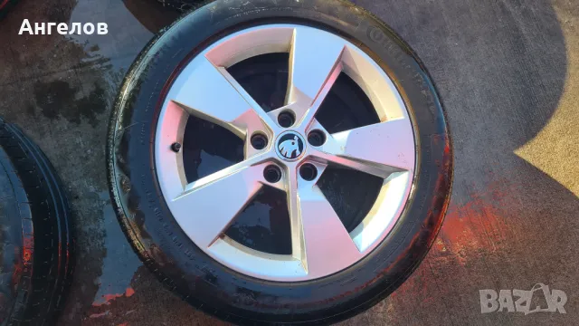 Джанти Шкода Skoda, снимка 4 - Гуми и джанти - 47818539