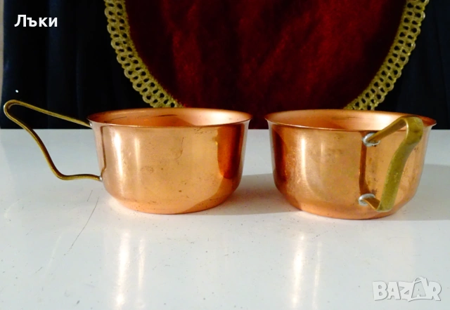 Медни чаши 130 мл.,чиста мед. 