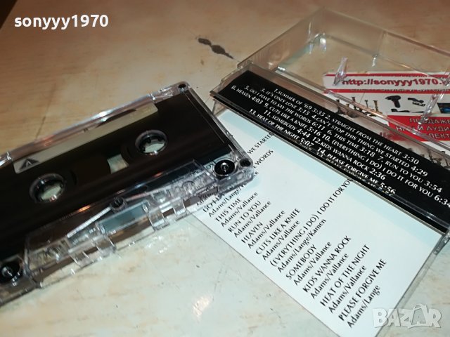 〽️BRAYAN ADAMS UNISON-КАСЕТА 0510221120, снимка 12 - Аудио касети - 38226496