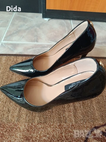 Дамски обувки 37 номер, снимка 5 - Дамски обувки на ток - 51075300