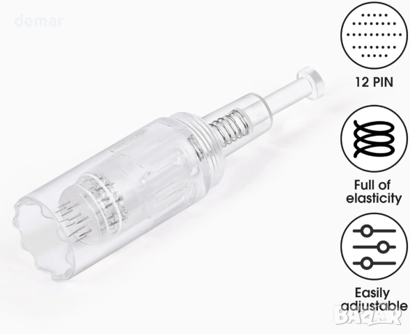 12-пинови касети за микронидлинг M1 / ​​P10 / P20, 20 бр. резервни глави, снимка 3 - Други - 54065636