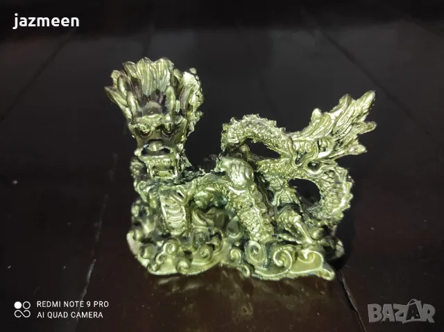 Китайска фигурка на дракон за декорация 