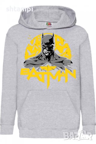 Детски Суитчър/Суитшърт Batman 02,Игра,Подарък,Изненада,Забавление,Рожден Ден, снимка 2 - Детски анцузи и суичери - 38317183