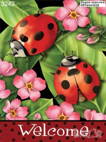 Диамантен гоблен WELCOME калинки