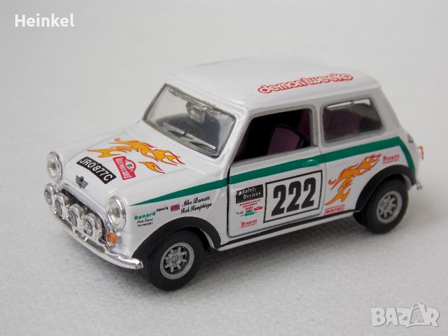 Колички рали 1:43 Mini Cooper - Cararama. НОВИ! , снимка 6 - Коли, камиони, мотори, писти - 39802846