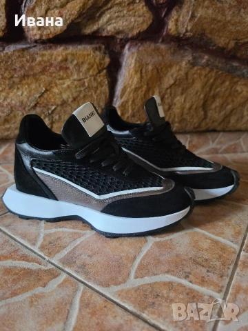 Предлагам сникърси на BIANKI 38 р.Закупени за 220лв. ваши за 60€ обувани 2,3 пъти, снимка 2 - Маратонки - 53995040