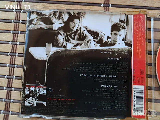 Bon Jovi – Always, снимка 3 - CD дискове - 50388593