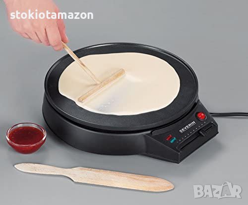 Машина за палачинки SEVERIN 2198, снимка 5 - Гофретници - 38577177