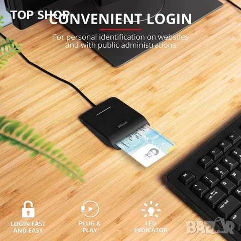 Четец на смарт карти Primo, снимка 2 - Захранвания и кутии - 48647753