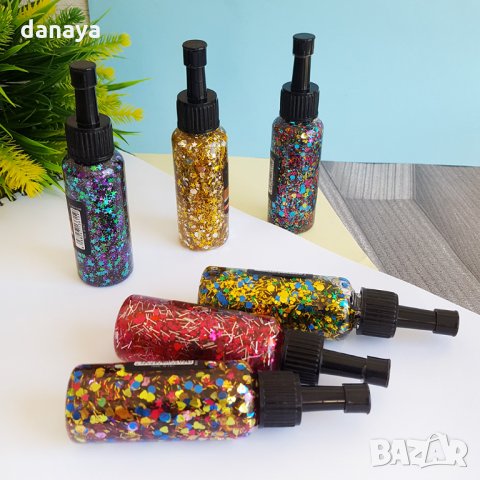 2381 Лепило с брокатени частици Glitter Glue, 50ml, снимка 1 - Ученически пособия, канцеларски материали - 33987026