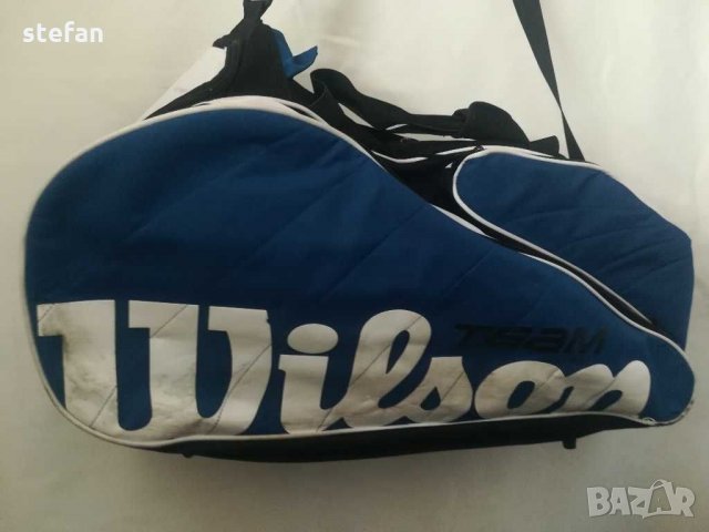 Wilson спортен тенис сак, снимка 4 - Тенис - 30972456